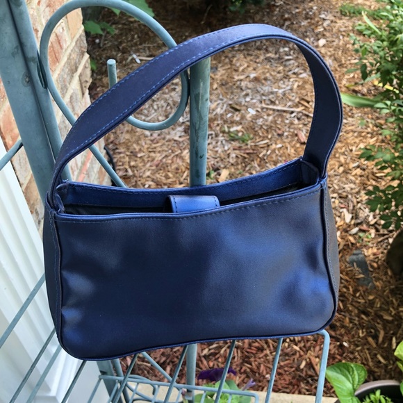 Girls blue purse evening bag - Picture 3 of 7